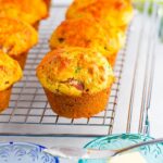 Corn and onion muffins